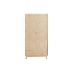 Birlea Herringford 2 Door 1 Drawer Wardrobe - thumbnail 6