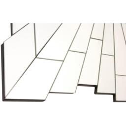 Interiors by Premier Glitzy Rectangular Wall Mirror - thumbnail 4