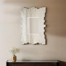 Interiors by Premier Glitzy Rectangular Wall Mirror