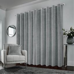 Enhanced Living Hampton Velvet 100% Blackout Thermal Ring Curtain - thumbnail 2