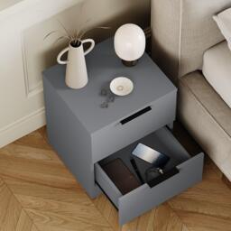 Lassic Trega 2 Drawer Bedside Chest - thumbnail 5