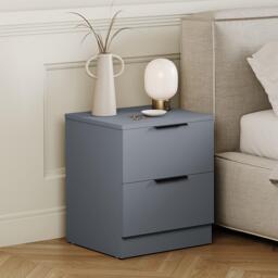 Lassic Trega 2 Drawer Bedside Chest