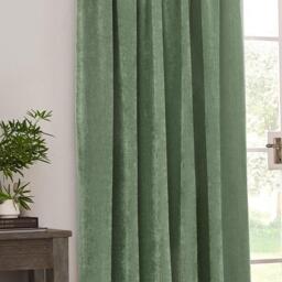 Yard Heavy Chenille Fully Lined Pencil Pleat Curtains - thumbnail 3