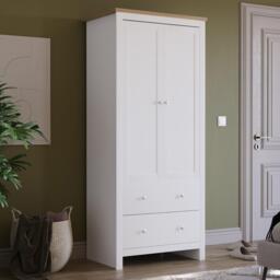 Lassic Vida Designs Arlington 2 Door 2 Drawer Wardrobe - thumbnail 1