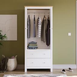 Lassic Vida Designs Arlington 2 Door 2 Drawer Wardrobe - thumbnail 4