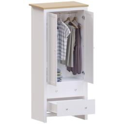 Lassic Vida Designs Arlington 2 Door 2 Drawer Wardrobe - thumbnail 8