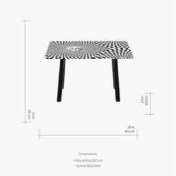 Fornasetti Solecentrismo Table - 40x60cm - thumbnail 3