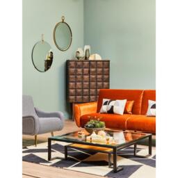 Interiors by Premier Matera Gold Wall Mirror With Ring - thumbnail 3