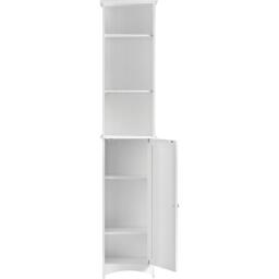 VonHaus VonHaus Tall Bathroom Cabinet - White - Holbrook - thumbnail 6