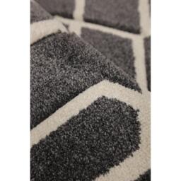 Homemaker Newport Lattice Rug Grey - thumbnail 5