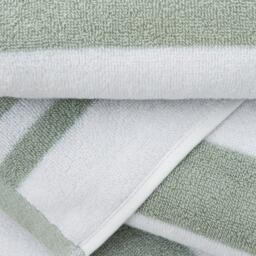Bianca Reversible Stripe Cotton Towel - thumbnail 3
