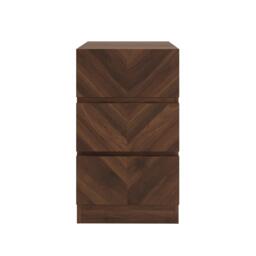 GFW GFW Catania 3 Drawer Bedside Table - thumbnail 3