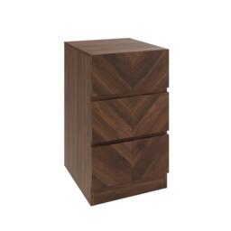 GFW GFW Catania 3 Drawer Bedside Table - thumbnail 2