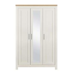 Birlea Highgate 3 Door Wardrobe With Mirror - thumbnail 5
