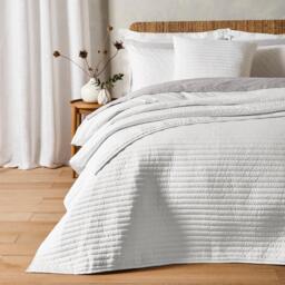 Bianca Quilted Linear Bedspread - thumbnail 1