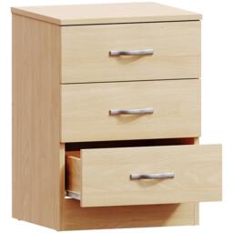 Lassic Vida Designs Riano 3 Drawer Bedside Chest - thumbnail 8