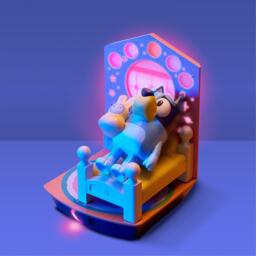 Bluey Bluey Bedtime GoGlow Nightlight - thumbnail 4