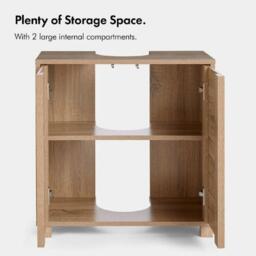 VonHaus VonHaus Under Sink Bathroom Cabinet Chester Range - thumbnail 6