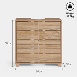 VonHaus VonHaus Under Sink Bathroom Cabinet Chester Range - thumbnail 8