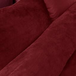 Catherine Lansfield Kingsley Soft Matt Velvet Duvet Cover Set - thumbnail 3