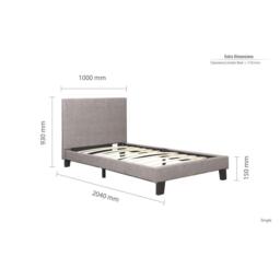 Birlea Berlin Fabric Bed - thumbnail 7