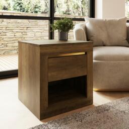 GFW Astley Lamp Table Knotty Oak - thumbnail 1