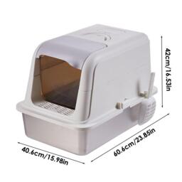 KIDKID PET Enclosed Cat Litter Box - thumbnail 3