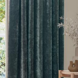 Yard Heavy Chenille Fully Lined Pencil Pleat Curtains - thumbnail 2