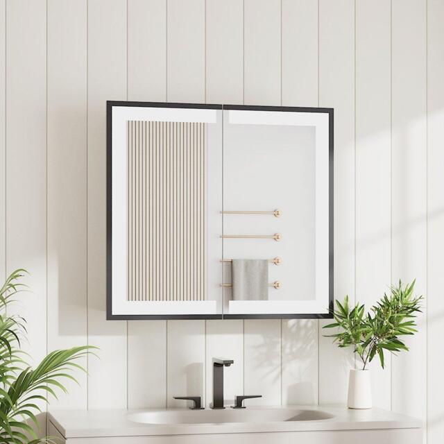 Kabinet UK LED Mirror Cabinet with Double-Sided Door - image 1