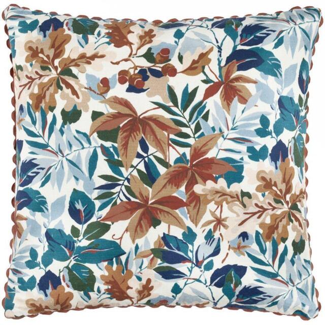 Sanderson Robins Wood Printed Feather Filled Cushion - image 1