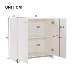Urban Meuble Freestanding Wooden Storage Cabinet - thumbnail 6
