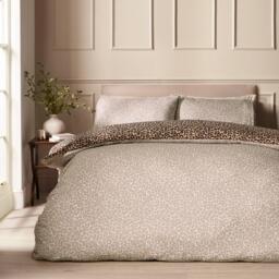 Catherine Lansfield Animal Print So Soft Reversible Duvet Cover Set - thumbnail 2