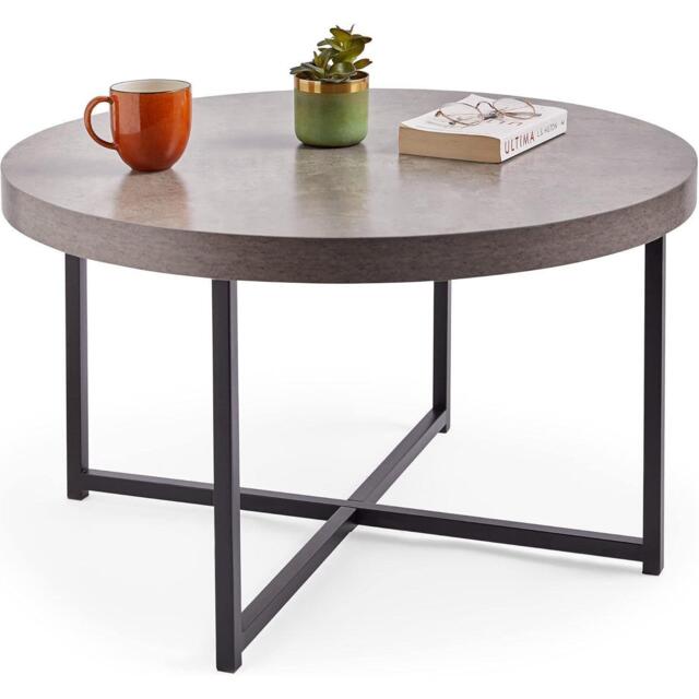 VonHaus VonHaus Concrete Look Coffee Table for Living Room - image 1