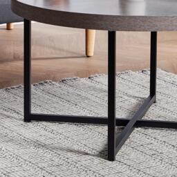 VonHaus VonHaus Concrete Look Coffee Table for Living Room - thumbnail 5
