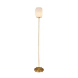 Lighting Collection Frosted Glass Floor Lamp - thumbnail 4