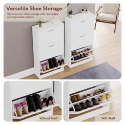 Lassic Vida Designs 3 Drawer Shoe Cabinet - thumbnail 4
