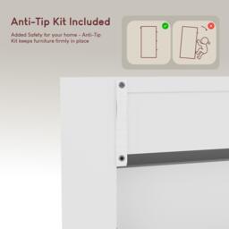 Lassic Vida Designs 3 Drawer Shoe Cabinet - thumbnail 8