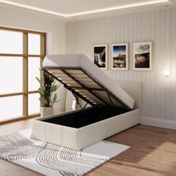 GFW Side Lift Ottoman 90Cm Natural - thumbnail 2