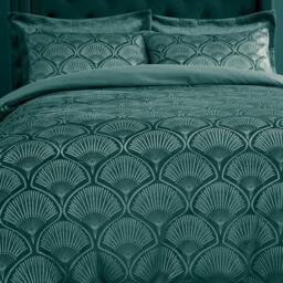 Catherine Lansfield Art Deco Pearl Duvet Cover Set - thumbnail 3