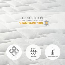 Aspire Pressure Relief Pocket Memory Mattress - thumbnail 4