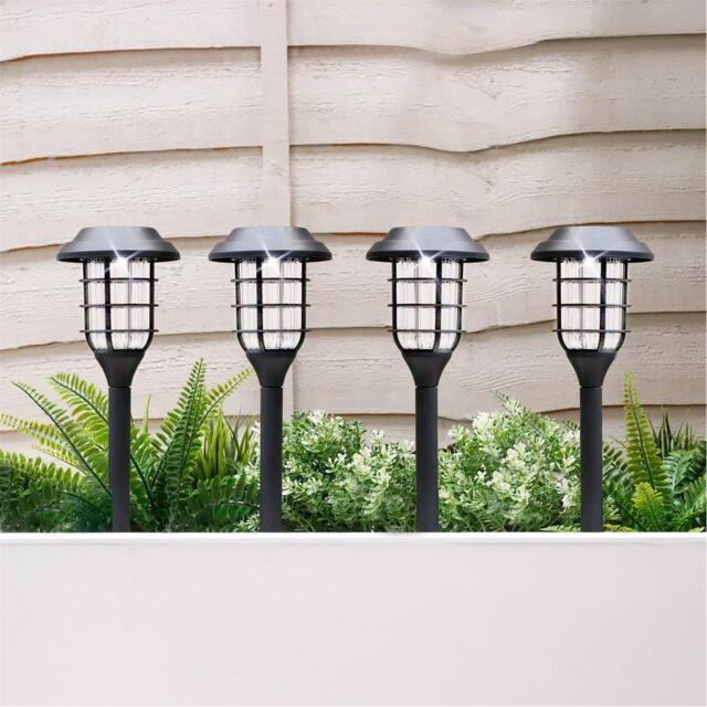 Streetwize Solar Stake Light Bright White Glow - 4-Pack - image 1