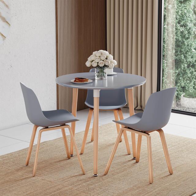 Lassic Vida Designs Batley 3 Seater Round Dining Table - image 1