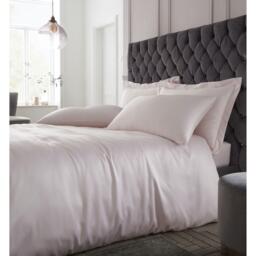 Catherine Lansfield Silky Soft Satin Duvet Cover Set - thumbnail 1