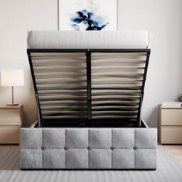 Lassic Vida Designs Valentina Double Ottoman Bed UKFR - thumbnail 5
