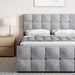 Lassic Vida Designs Valentina Double Ottoman Bed UKFR - thumbnail 6