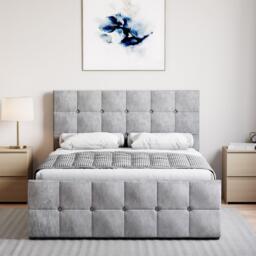 Lassic Vida Designs Valentina Double Ottoman Bed UKFR - thumbnail 4