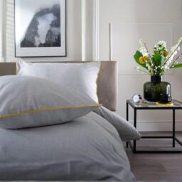 The Lyndon Company Yorkie Grey Duvet Cover Set - thumbnail 3