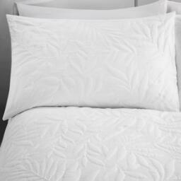 Serene Home Luana Pinsonic Floral Duvet Cover Set in Silver - thumbnail 2