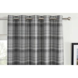 Sundour Carnoustie Tartan Eyelet Curtains - thumbnail 2