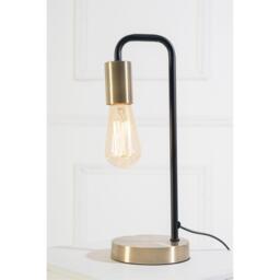 K Living Caitlin Industrial Filament Bulb Table Desk Lamp ( - thumbnail 2